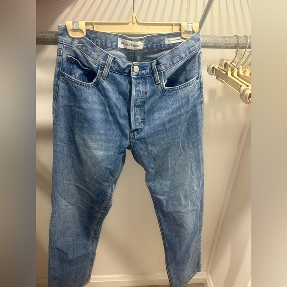 Denim Forum Patti Mid Rise Jeans - Picture 2 of 3